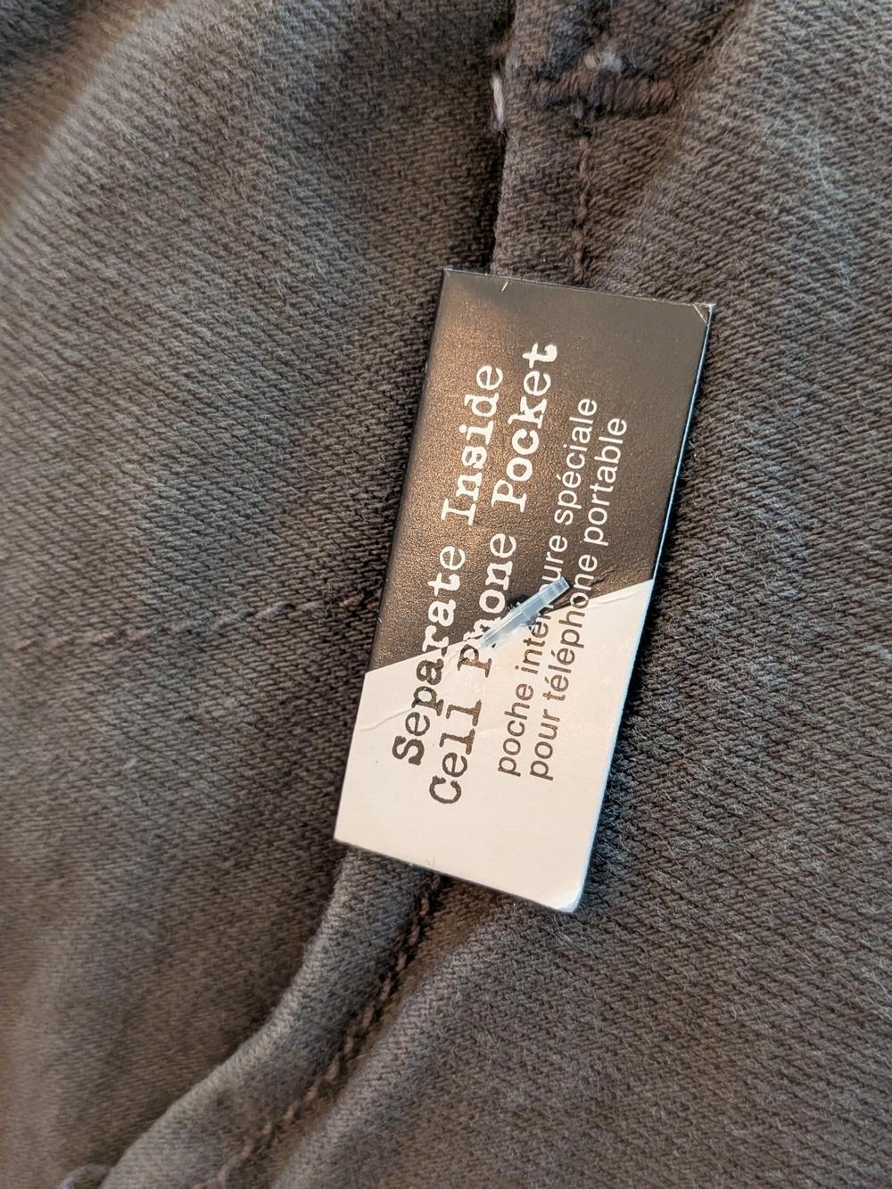 Volcom Men's Skinny Jeans in Gray/Black - Picture 4 of 7